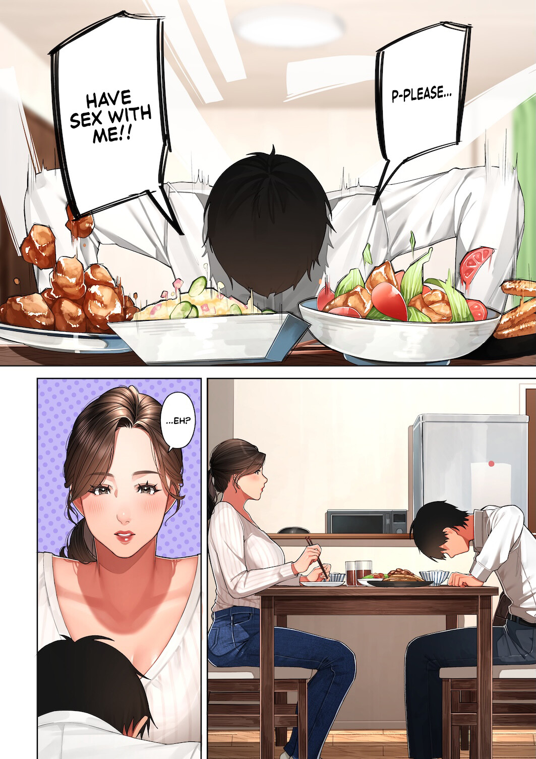 Hentai Manga Comic-Kyouko, the Mother of My Childhood Friend-Read-9